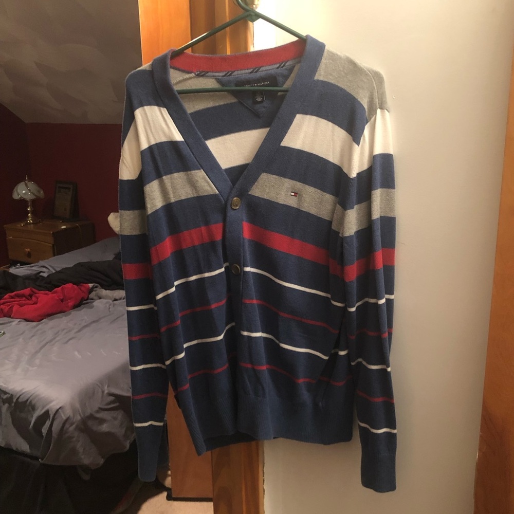 Tommy Hilfiger Men’s Cardigan Sweater